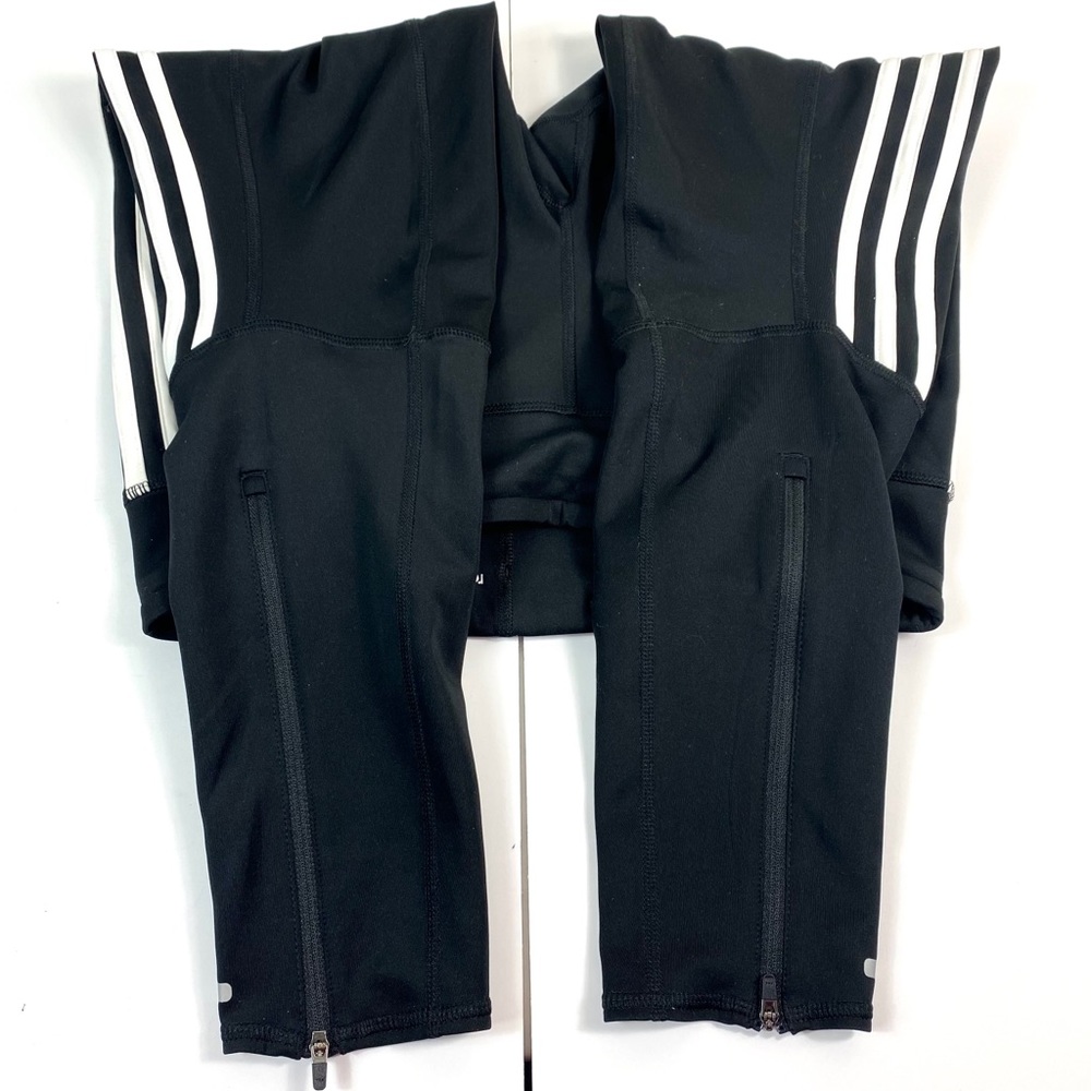 ADIDAS Climalite Black Full Length Tights/Leggings - Picture 4 of 7